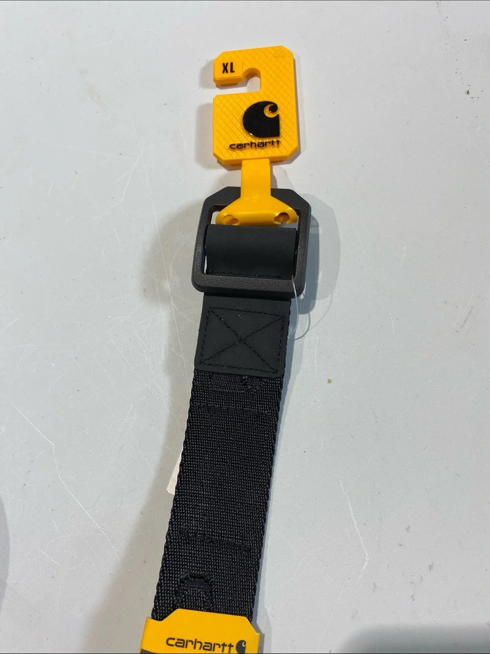 Carhartt Black Logo Webbing Belt. NWT Size XL